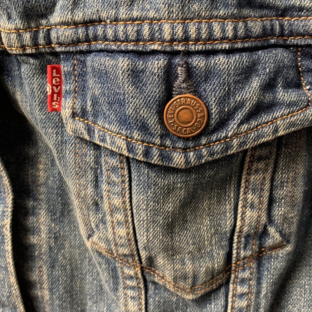 NWOT Levi’s denim jacket women’s small - Picture 3 of 5